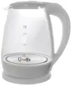 Чайник электрический Qually ZY-303/308 1500Вт 1,8л, стекло, белый
