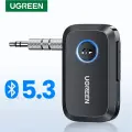 Bluetooth 5.3 ресивер Ugreen CM596 адаптер для автомобиля, AUX 3.5 mm