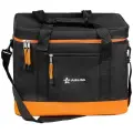 Сумка-холодильник (термосумка) 40л (32х41х31 см) цвет черный/оранжевый (AIRLINE)
