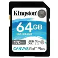 Kingston Canvas Go Plus SDXC UHS-I U3 V30 64Gb (170/70 Mb/s)