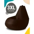 Кресло мешок MyPuff, бескаркасное кресло, пуфик мешок, размер 3XL, оксфорд, шоколадный