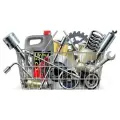 Домкрат гидравлический ROCKFORCE RF-TH22010 подкатной низкопрофильный с резиновой накладкой и лотком 2т (h min 100мм, h max 350мм)