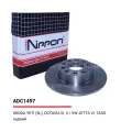 Диск тормозной задний Allied Nippon ADC1497