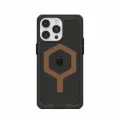 Чехол с поддержкой MAGSAFE Uag Plyo для iPhone 15 Pro MAX 6.7, цвет черный/бронза (Black/Bronze)