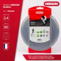 Леска для триммера, Oregon Duoline с карбоновым кордом, арт. 106501E, d=2,4мм, форма -круг, длина -90 м, блистер