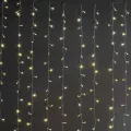 Светодиодный занавес Водопад 1.5*2.2 м, 300 теплых белых LED ламп, прозрачный ПВХ, контроллер, IP20, Snowhouse, LDCL300С-WW