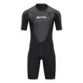 3 мм мужской гидрокостюм для подводного плавания с коротким рукавом, неопреновый гидрокостюм для серфинга, защита от солнца, теплый костюм для подводного плавания, полного тела, костюм для дайвинга и серфинга, 4XL, Черный, Мужской