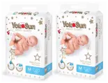 Набор 2 х Yokosun подгузники Premium M (5-10 кг) 62 шт.