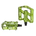 Педали Stg , модель B299, алюм, ось 9/16, пром. подшип. Платформа с шип. Цвет: зелен.