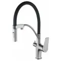 Смеситель Lemark Bronx LM3745BL на борт ванны латунь, черный