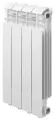 Радиатор Global ISEO 500 4 секции боковое подключение, алюминиевый