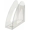 Лоток вертикальный для бумаг BRAUBERG Delta, 240х90х240 мм, прозрачный, комплект из 4 шт, 237242