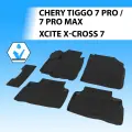 Коврики в салон автомобиля Rival Chery Tiggo 7 Pro 20-/7 Pro Max 22-/Xcite X-Cross 7 24-, полиуретан, 10908003