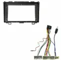 Комплект для магнитолы Honda CR-V 2008-2012 (9-дюймов) переходная рамка с кабелем