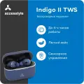 Наушники беспроводные AccesStyle Indigo II TWS Blue, синий