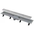 Водоотводящий желоб Alcaplast Simple с порогами для перф решетки AG100101850