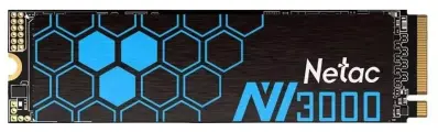 SSD накопитель NETAC NV3000 NT01NV3000-250-E4X 250ГБ, M.2 2280, PCIe 3.0 x4, NVMe, M.2