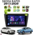 Автомагнитола для Skoda Rapid (2013-2020), Android 11, 4/32 GB, GPS, Bluetooth, WiFi, IPS экран, FM, TV, сенсорные кнопки, поддержка кнопок на руле
