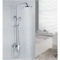 Душевая система Bond B01-9100 Хром латунь на стену с изливом со смесителем