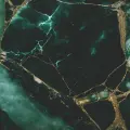 Самоклеящаяся антивандальная пленка для декора мебели и кухонных фартуков. Изумрудный мрамор. 60х155 см.