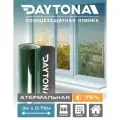 Пленка Атермальная на окна Зеленая 75% IR90 (3м х 0.75м) DAYTONA. Солнцезащитная самоклеющаяся тонировка для окна с функцией защиты от тепла