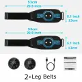 Smart Abdominal Muscle Trainer Mrs win, 2Leg Belts