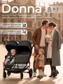 Прогулочная коляска для двойни и погодок Sweet Baby Donna Grey с люлькой-переноской