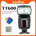 Вспышка Godox TT600 встроенная беспроводная speedlite 2,4G GN60 вспышка для Canon Nikon Olympus Fujifilm