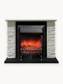 Электрокамин FlameKamin Кимберли WT-DK M2 с очагом Fobos (камин электрический)
