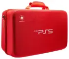 Сумка для хранения и перевозки игровой приставки Sony PlayStation 5 и геймпадов Travele Deadskull Red (Красный) (PS5)