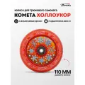 Колесо д/сам. Комета Снежинки (Красный / Красный)