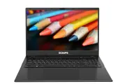 Ноутбук для работы и учебы 15.6Echips Graphite, Intel Celeron N5095, RAM 16 ГБ, SSD 512 ГБ, Intel UHD Graphics, Windows Home, черный, Русская раскладка, с подсветкой клавиатуры