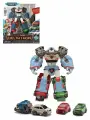 Трансформер YOUNG TOYS Tobot Mini Deltatron Дельтатрон, 301058, 20 см, разноцветный