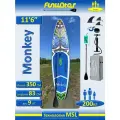 Сапборд надувной, сап борд, sup board, FunWаtеr Моnkеy Монки 350 см 200 кг