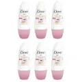Dove Антиперспирант-дезодорант роликовый Невидимый Нежность лепестков, 50 мл, 6 шт