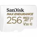 Карта памяти SanDisk 256GB MAX ENDURANCE UHS-I microSDXC Memory Card with SD Adapter (SDSQQVR-256G-GN6IA)