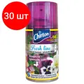 Комплект 30 шт, Сменный баллон 250 мл, CHIRTON Вечерняя прохлада, для автоматических освежителей, универсальный, сухое распыление, 4670013302567