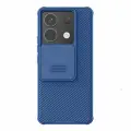 Накладка Nillkin Cam Shield Pro пластиковая для Xiaomi Redmi Note 13 Pro 5G / Poco X6 5G Blue (синяя)