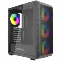 Корпус Powercase Mistral S4B CMSB-L4, Midi-Tower, ATX, Mini-ITX, MicroATX, черный