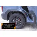 Накладки на внутренние части задних арок без скотча Haval H3 2024-