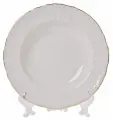 Набор глубоких тарелок Bernadotte, 23 см, 6 штук, Белый узор