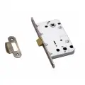 Дверная защелка бесшумная WC Archie LP 5112 OL AB/ACF (ант. бронза/ант. кофе) под ручку и сантехническую завертку