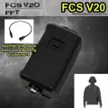 Кнопка PTT FCS V20 с двумя боковыми клавишами для раций Kenwood и Baofeng