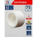 Заглушка полипропиленовая 63, 75 шт