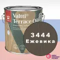 Tikkurila Valtti Terrace Oil Масло для террас 2,7 л Цвет 3444 Ежевика