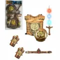 Игрушечное оружие для мальчика Рыцарь, меч 56 см со светом и музыкой, щит 21х21см, защита на руки, доспехи 30х33 см, корона
