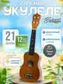 Укулеле сопрано Belucci 21-11, Brown