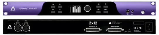 Apogee Symphony Studio 2X12 USB-C аудиоинтерфейс 14-канальный с DSP для Windows и Mac, 192 кГц