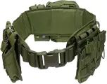 Тактический пояс с подсумками/Тактический варбелт с подсумками олива