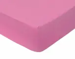 Простыня поплин на резинке Клюквенный 200х200